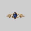 Oval Sapphire Nightfall Ring
