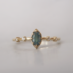 Alexandrite Blueberry Kiss Ring