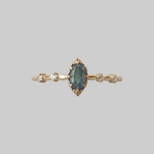 Alexandrite Blueberry Kiss Ring
