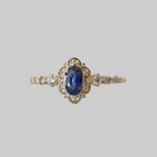 14kt Blue Sapphire Belle Ring