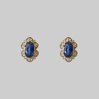 Blue Sapphire Belle Studs