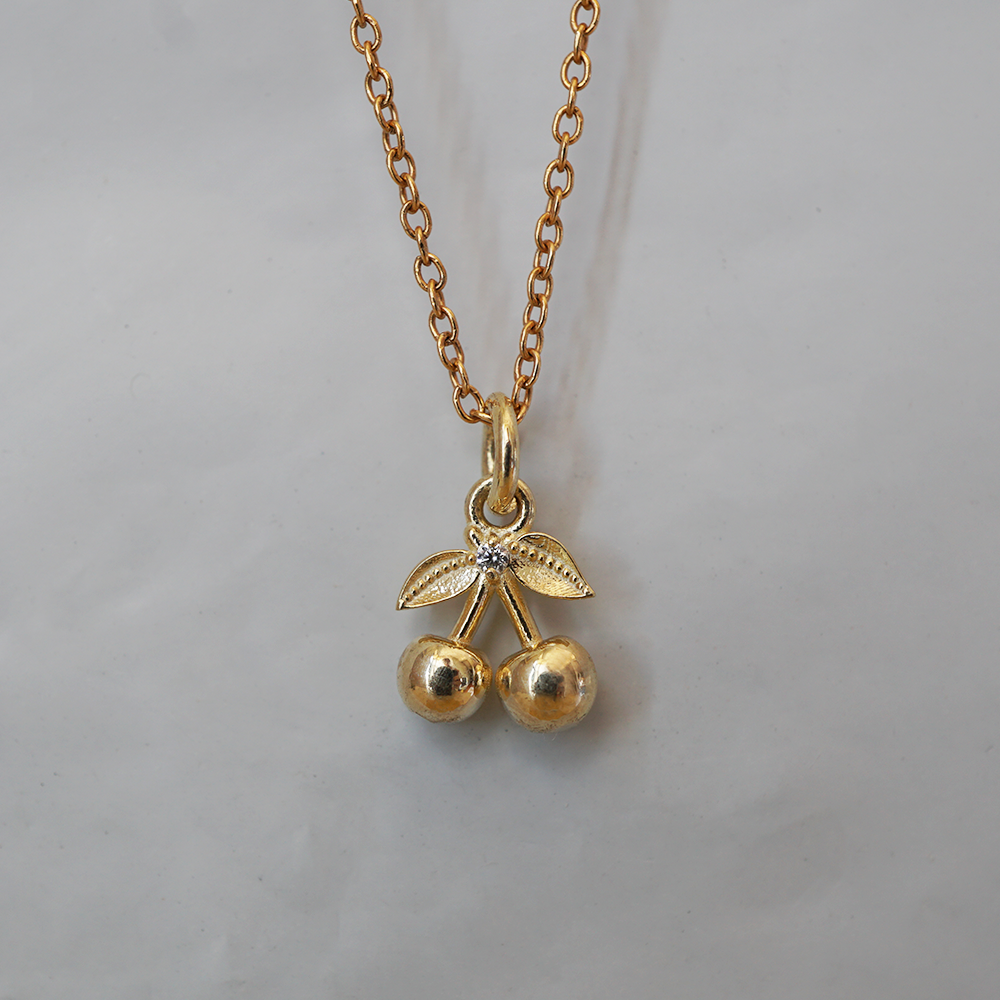 Tiny Cherry Charm