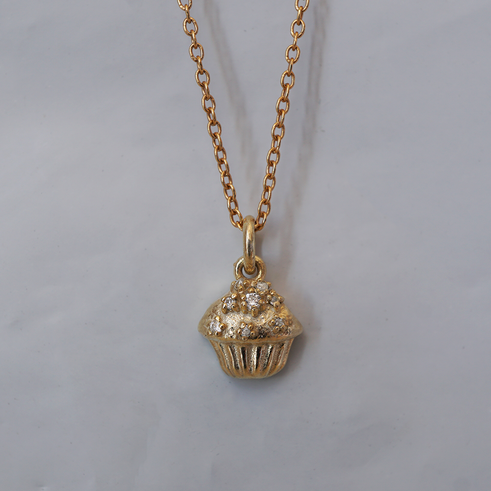 Little Cupcake Diamond Charm