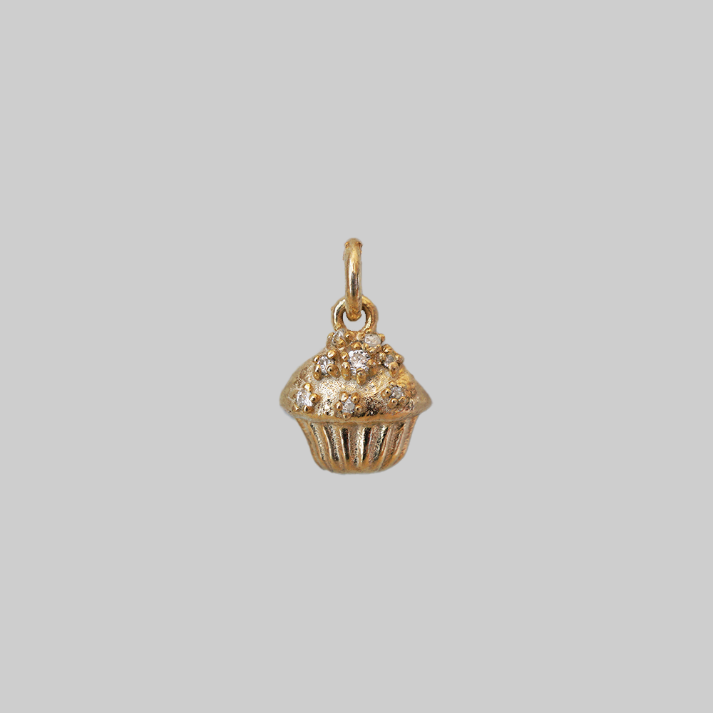 Little Cupcake Diamond Charm