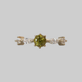 Meadow Demantoid Garnet Ring