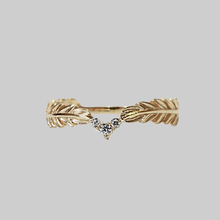 Load image into Gallery viewer, Feather Diamond Ring
