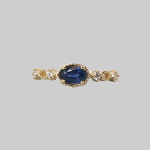 Lady of the Lake Blue Sapphire Ring