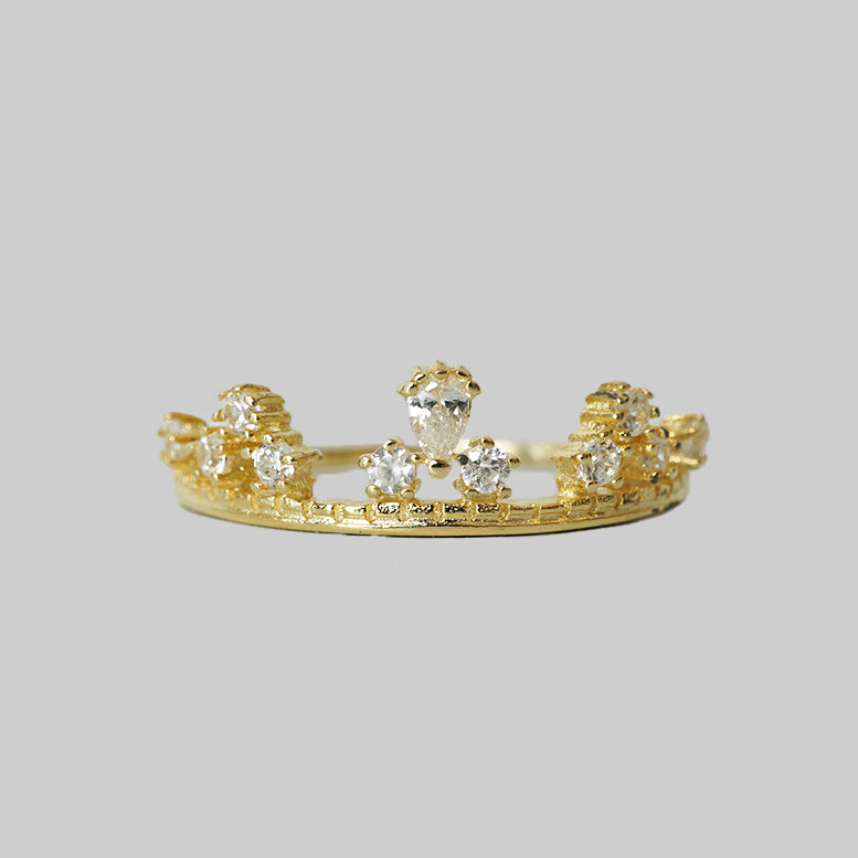 Lace Crown Ring
