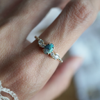 Opal Nebula Diamond Ring