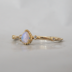 Opal Mist Diamond Ring