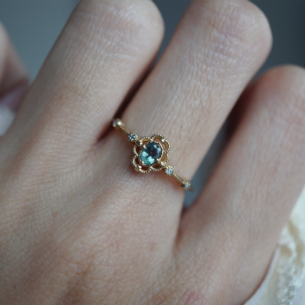 Alexandrite Ophelia Ring