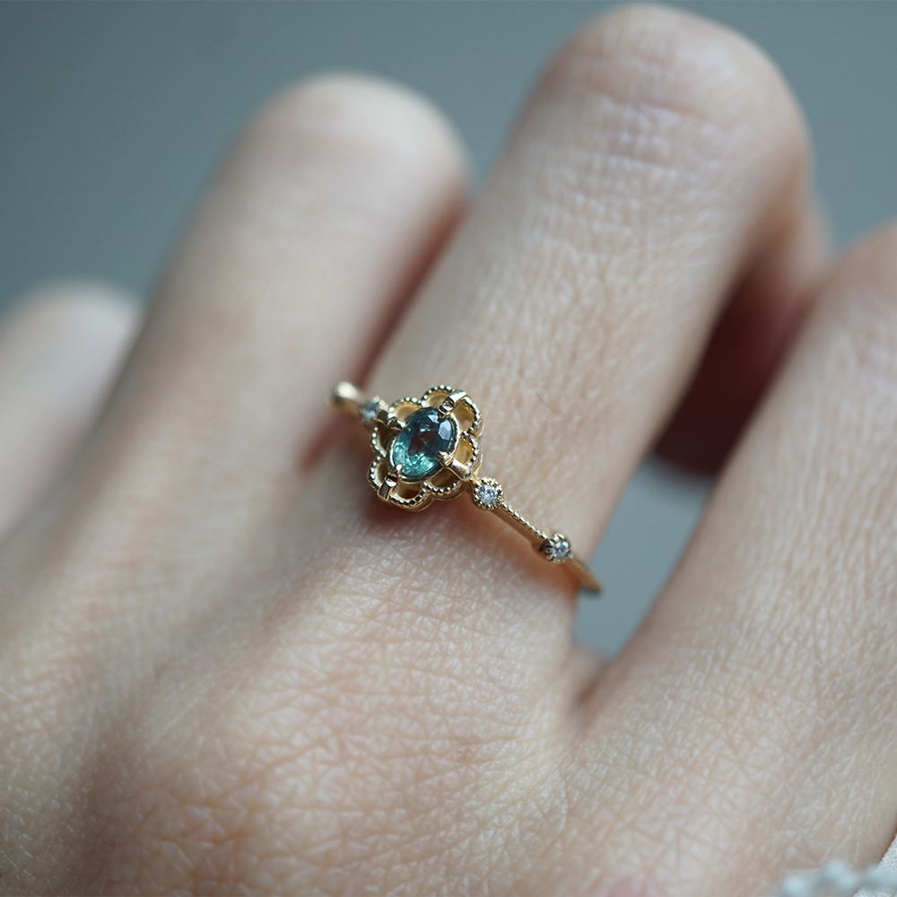 Alexandrite Ophelia Ring