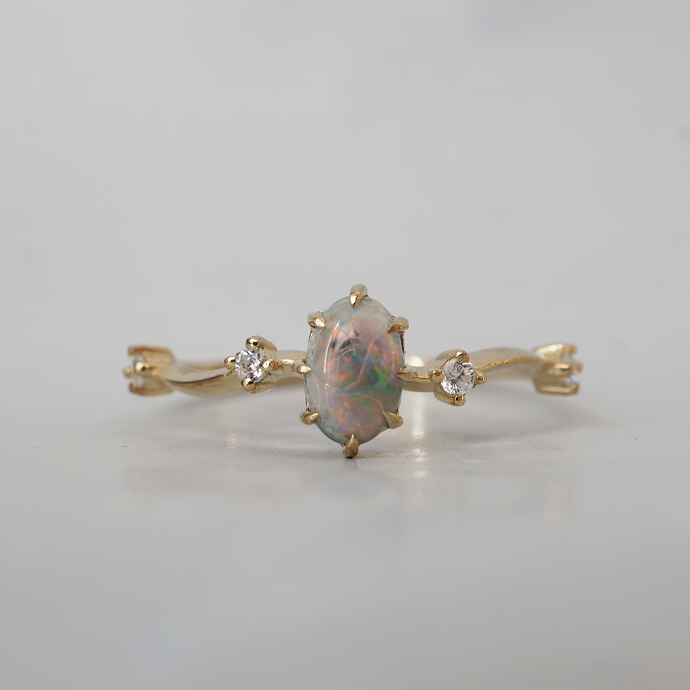 Opal Myst Ring