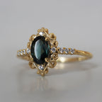Emeraldine Green Tourmaline Ring