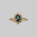 Emeraldine Green Tourmaline Ring