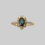 Emeraldine Green Tourmaline Ring