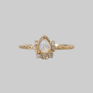 Lunaria Opal Ring