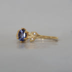 Tanzanite Periwinkle Ring