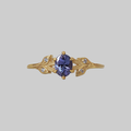 Tanzanite Periwinkle Ring