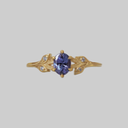 Tanzanite Periwinkle Ring