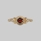 Garnet Sweetheart Ring