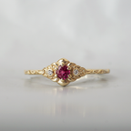 Crimson Ruby Ring