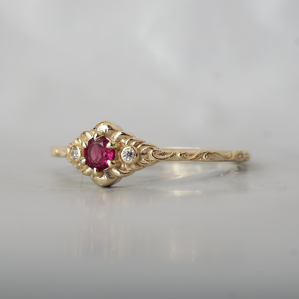 Crimson Ruby Ring