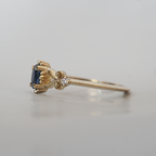Oval Sapphire Nightfall Ring