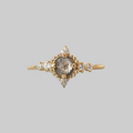 Shadowlight Salt & Pepper Diamond Ring