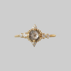 Shadowlight Salt & Pepper Diamond Ring