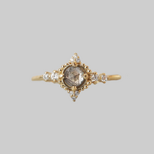 Load image into Gallery viewer, Shadowlight Salt &amp; Pepper Diamond Ring
