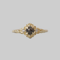 14kt Duskrain Salt and Pepper Diamond Ring