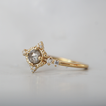 Load image into Gallery viewer, Shadowlight Salt &amp; Pepper Diamond Ring
