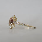 14kt Tourmaline Blush Stardust Ring