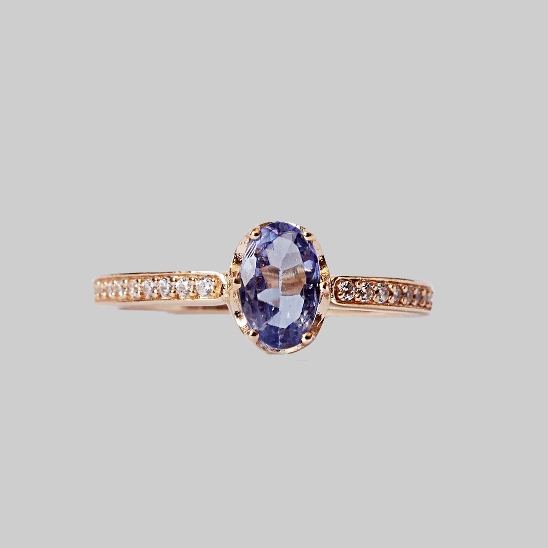 Tanzanite Midnight Ring