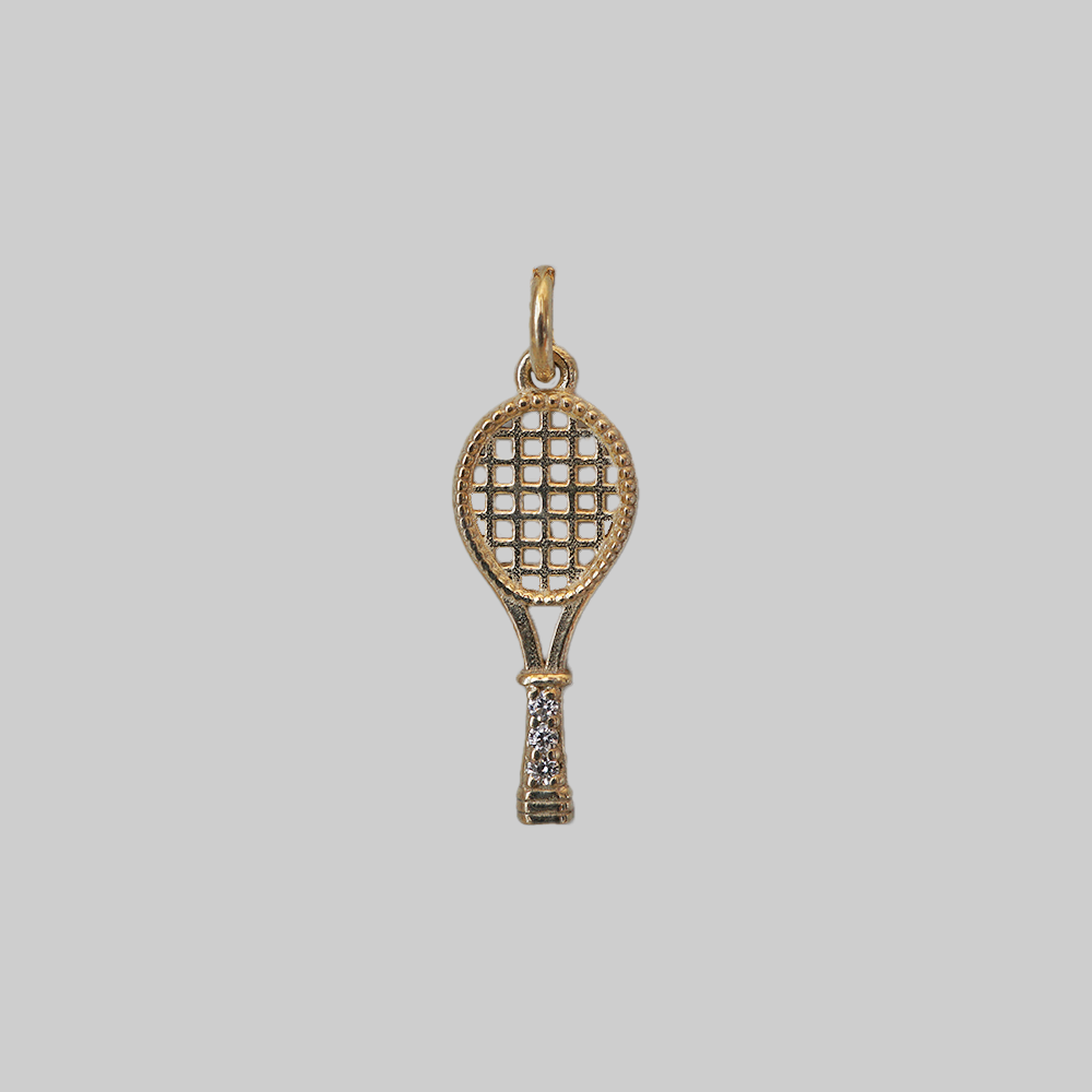 Tennis Racket Charm