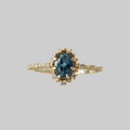 Thalassa Teal Tourmaline Ring