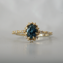 Load image into Gallery viewer, Thalassa Teal Tourmaline Ring
