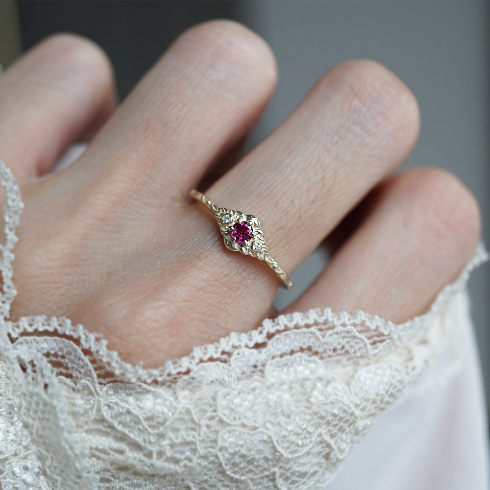 Crimson Ruby Ring