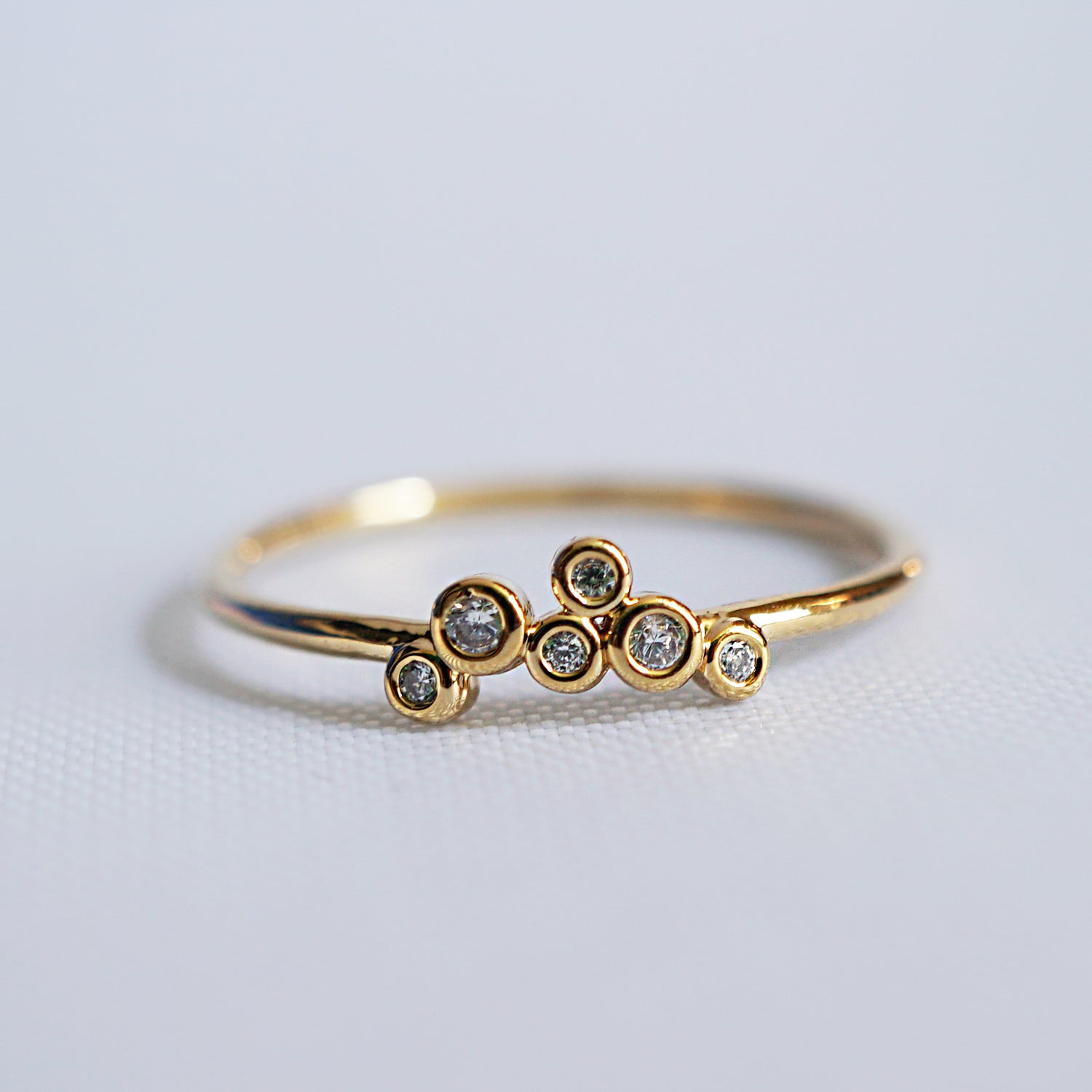 Dainty Cluster Ring