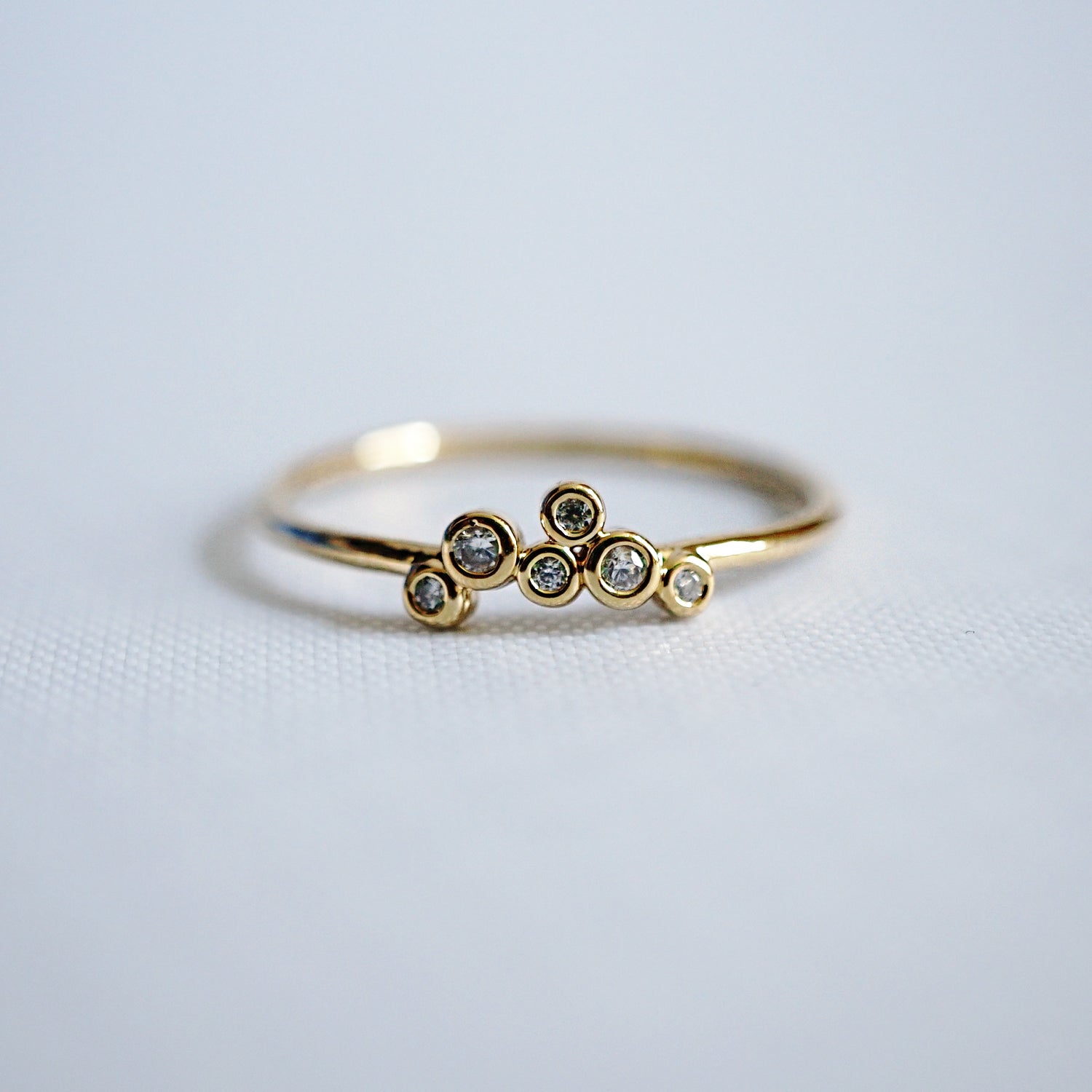 Dainty Cluster Ring