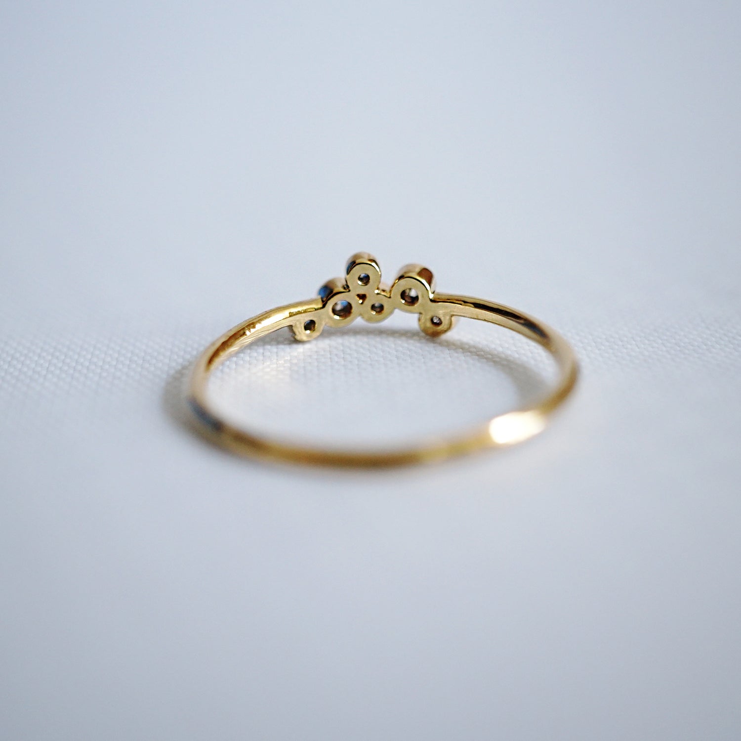 Dainty Cluster Ring
