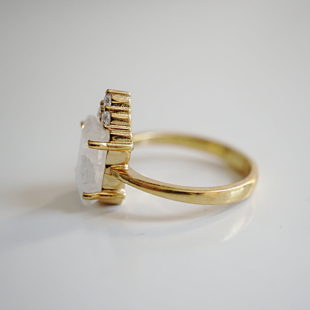 Mireya Moonstone Ring