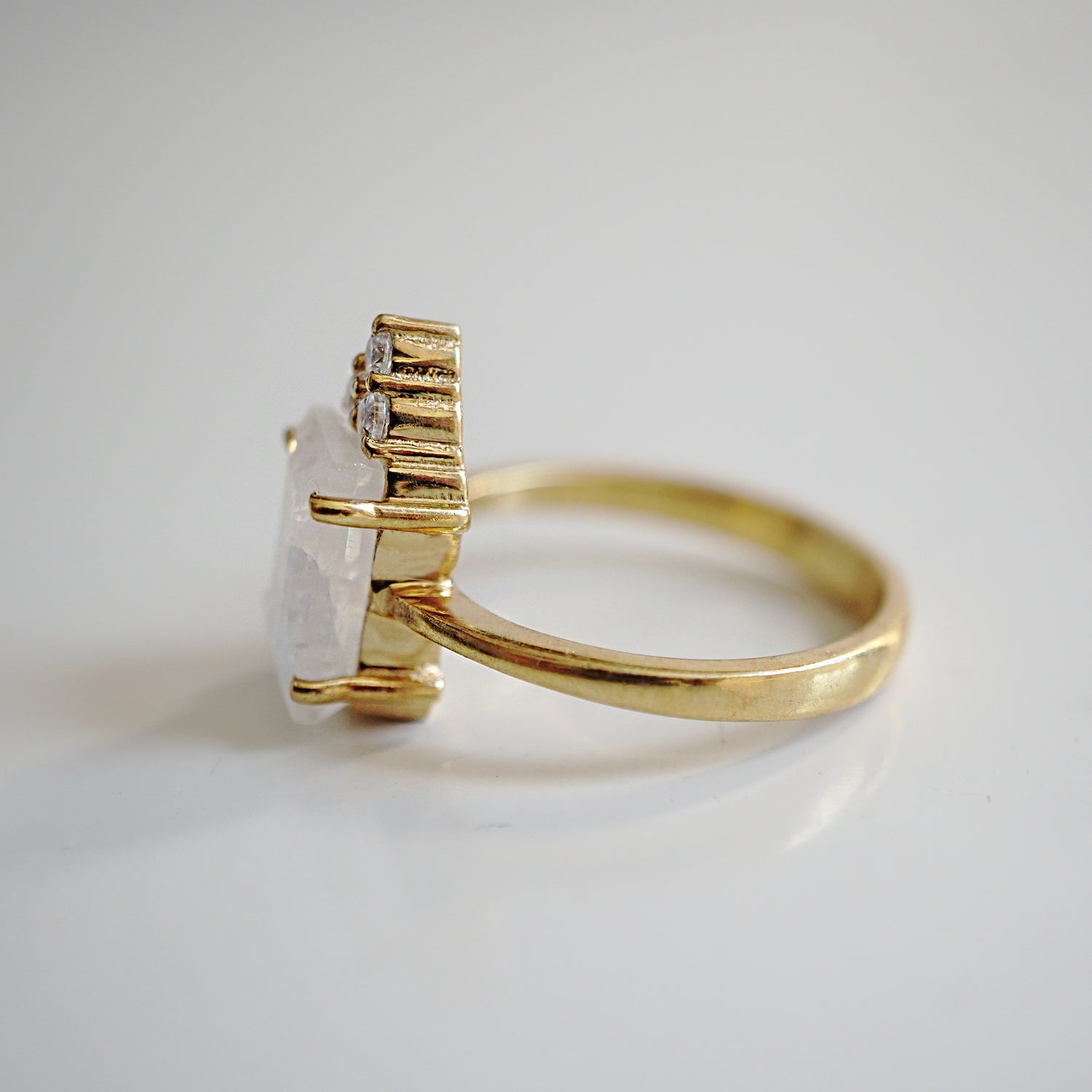 Mireya Moonstone Ring