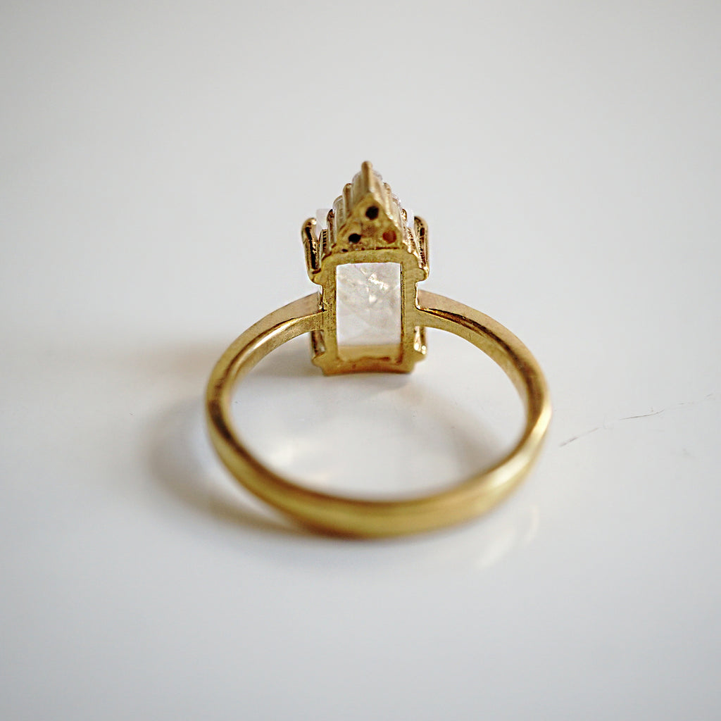 Mireya Moonstone Ring