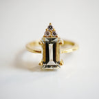 Mireya Green Amethyst Ring