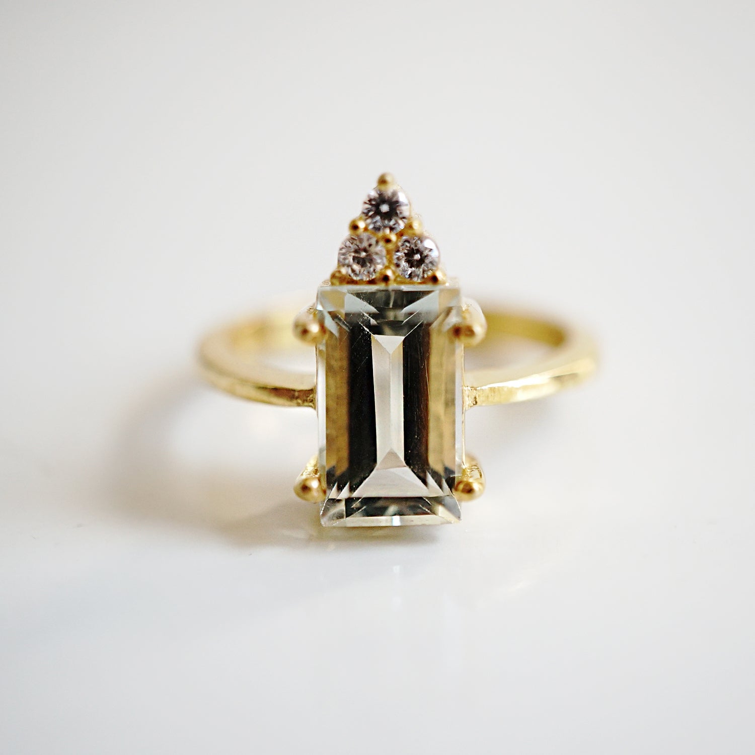 Mireya Green Amethyst Ring