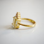 Mireya Green Amethyst Ring
