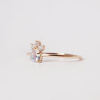 Dainty Moonstone Ring