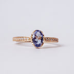 Tanzanite Midnight Ring